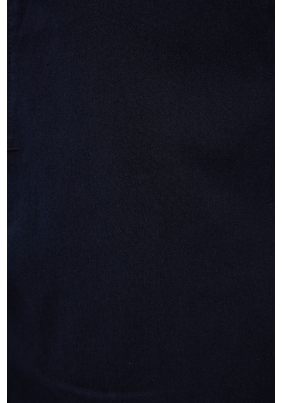 Tommylife Lacivert Standart Fit Dokuma Hafif Esnek Chino Erkek Şort - 81291 Lacivert