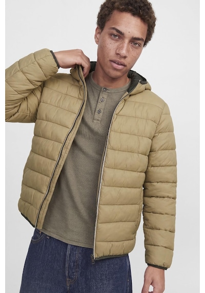 Jack & Jones Jjebrooklyn Erkek Çift Taraflı Ceket Günlük Rahat Haki