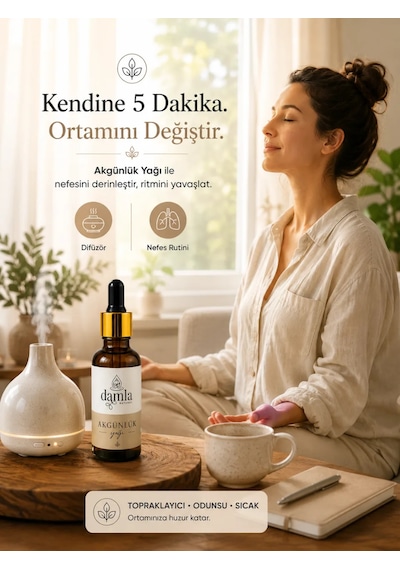 Biodamla Natural Akgünlük Yağı 20 Ml