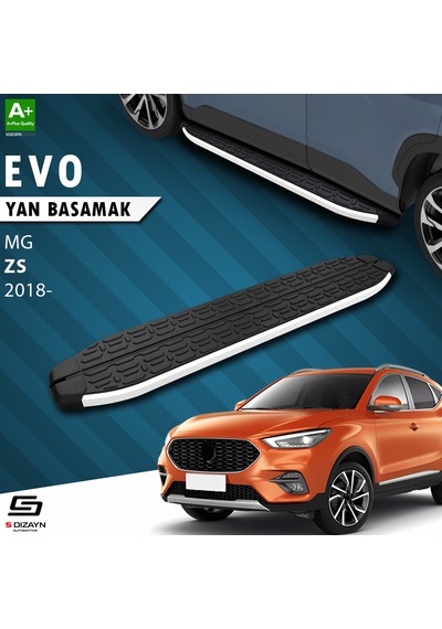 S-dizayn Mg Zs Evo Aluminyum Yan Basamak 173 Cm 2018 Üzeri