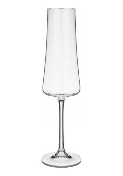 Bohemia Kristal Xtra Flüte 6' lı Şampanya Bardak Takımı 210 ml