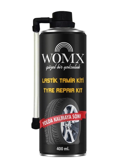Lastik Tamir Kiti 400 Ml - Acil Durum Patlak Lastik Şişirici Ve Onarıcı Sprey