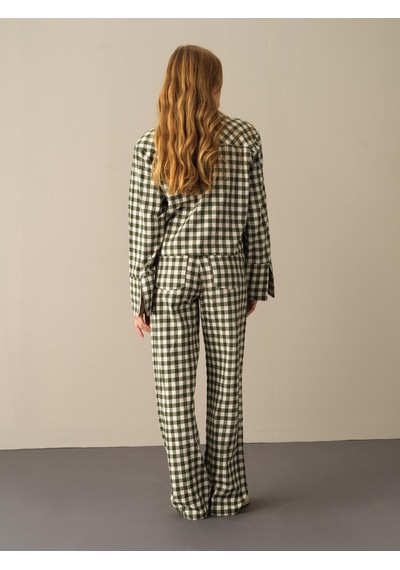 Xint Yeşil Oversize Pantolon 201143