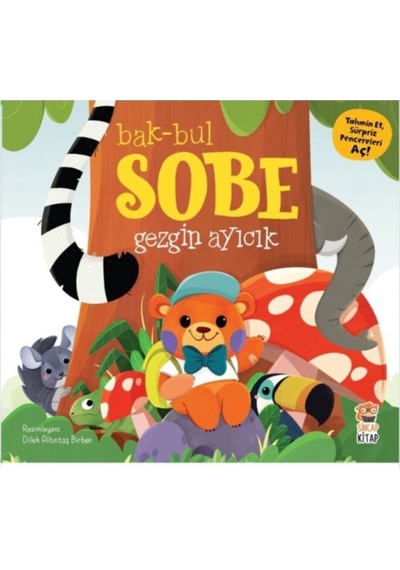 Bak-bul Sobe 3 Lü Set Gezigin Ayıcık - Meraklı Kedi - Oyuncu Zürafa