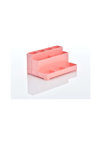 Ops Masa Üstü Organizer Kalemlik Pastel Pembe Masaüstü Organizer Çok Renkli