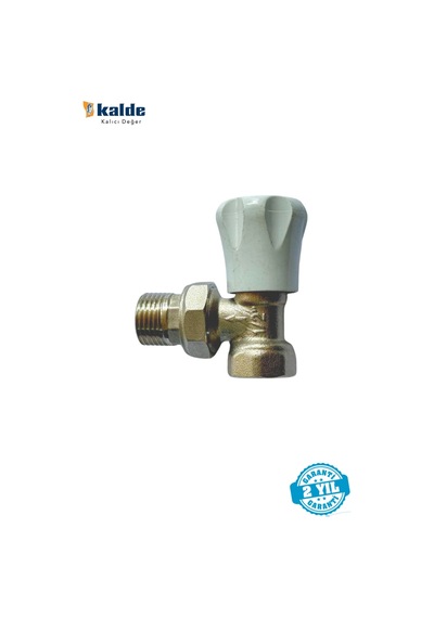 Köşe Radyatör Vanası 1/2" -ağır Tip