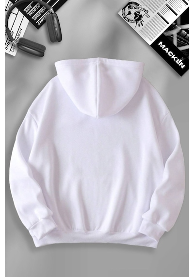 Macklin Arkadaş Çift Kombin Hızlı Ve Öfkeli Eclipse & Supra Baskılı Kapüşonlu Sweatshirt 2li Set Takım Siyah Beyaz Mck1280 Çok Renkli