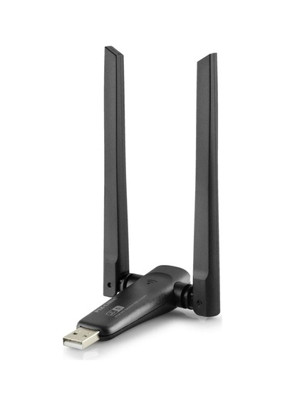 Usb Wıfı Adaptor Ac650 2.4ghz&amp 5ghz Rtl8811cu Wifi5 Siyah Uac23d