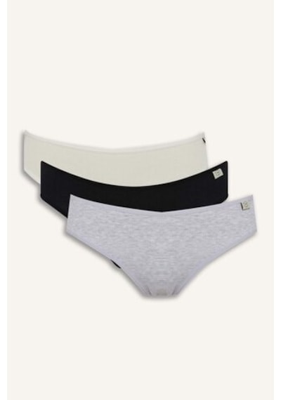 DeFacto Ribana 3'lü Askılı Brief Külot-Fall in Love D6404AX25SPGR93