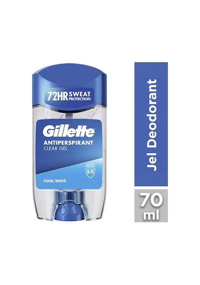 Gillette Cool Wave Terlemeyi Önleyici Şeffaf Jel Deodorant 70 Ml