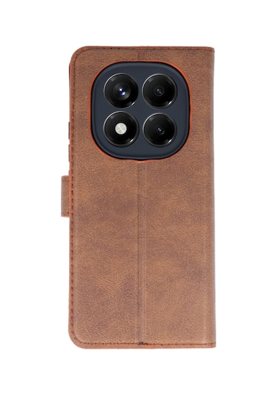 Ilkeshop Newface Xiaomi Redmi Note 14 4g Kılıf Trend S Plus Kapaklı Kılıf - Taba