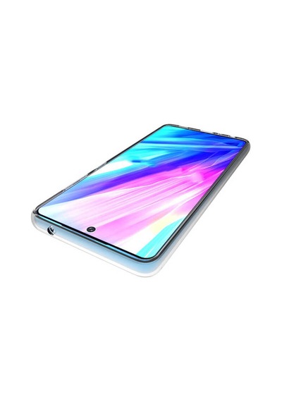 Samsung Uyumlu Galaxy A72 Kılıf Zore Süper Silikon Kapak Renksiz