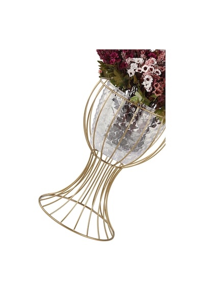 Anafor Saksılık Eskitme 43 Cm Şeffaf Saksı