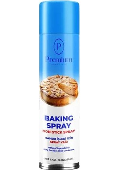 Premium Baking Spray, Hamur İşleri İçin Sprey Yağı 250 Ml
