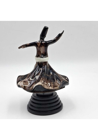 Dönen Seramik Dekoratif Semazen Biblo 5 Cm 34981454