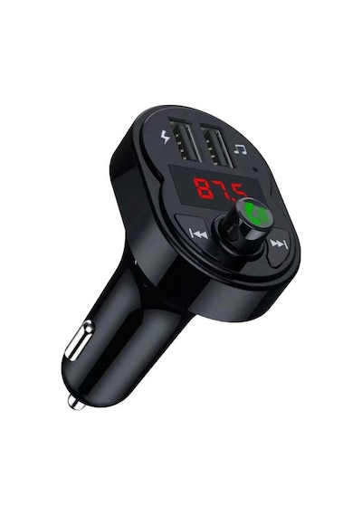 Concord C615 Çift Usb 3.1a Şarj Bluetooth Fm Transmitter