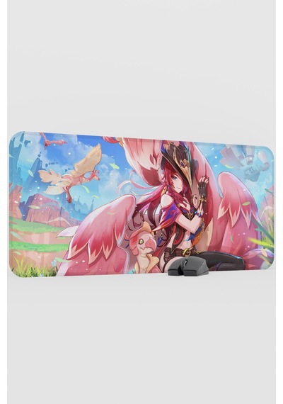 Chasca Genshin Impact Anime Gacha V5 - 90x40 Xxl Gaming Mouse Pad Fare Altlığı