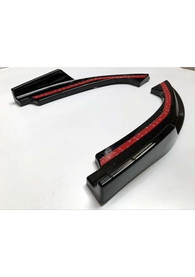 Honda - Civic Fc5 2016-20 Uyumlu Arka Çıkıntılı Flap Piano Black