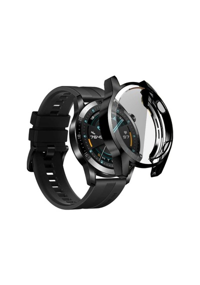 Smcase Huawei Gt2 46mm Tam Kapatan Cam Tam Kapatan Gard Ekran Koruyucu