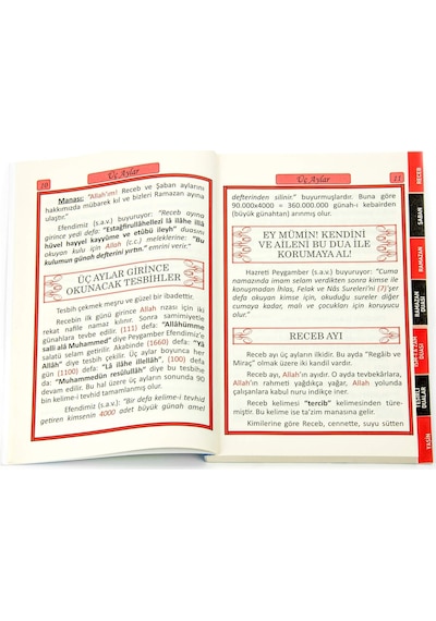 Üç Aylar Hikmeti Ve Fazileti-1111
