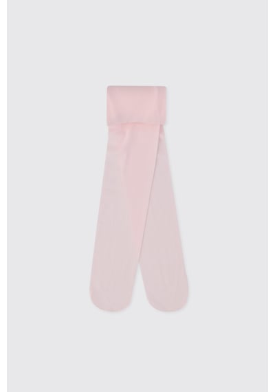 Panço Kız Çocuk Mikro Pembe Külotlu Çorap 2502GK11003