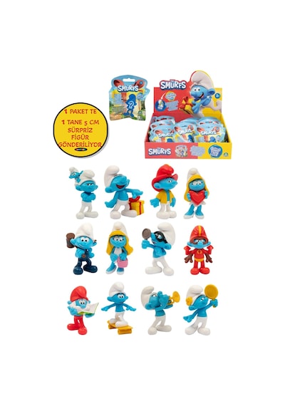 Şirinler 5 Cm Sürpriz Figür - 1 Adet