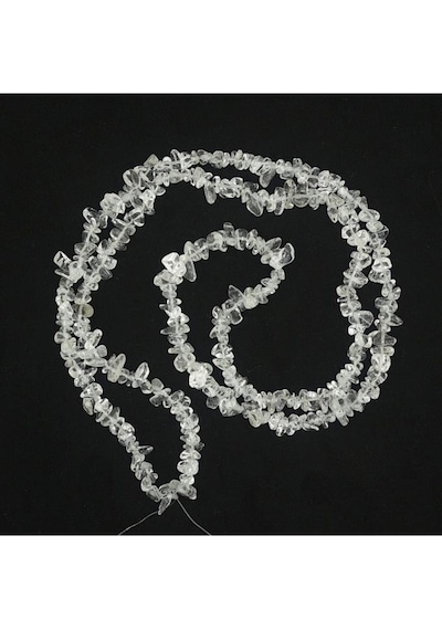 Kristal Kuvars Kırıktaş Dizi -80  Cm Sarı