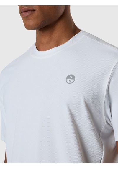 North Sails Erkek T-shirt-33402 Beyaz