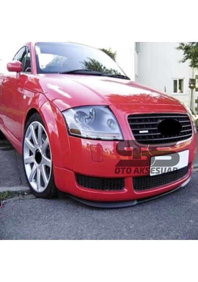 Audi Tt Mk1 8n 98-06 Cupra R Uyumlu Ön Lip Mat Siyah Ön Tampon Lip