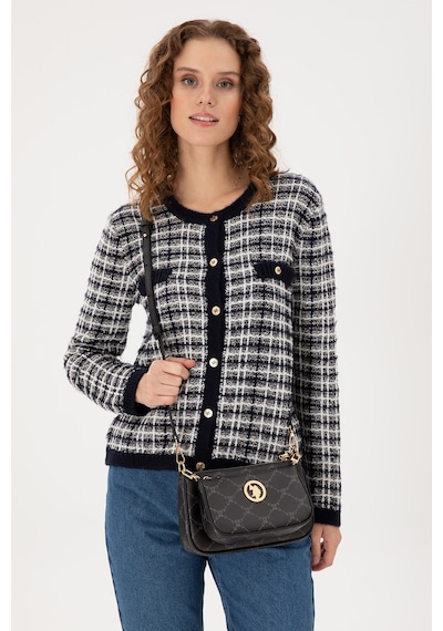 U.S. Polo Assn. Kadın Siyah Çapraz Çanta 50300294-VR046