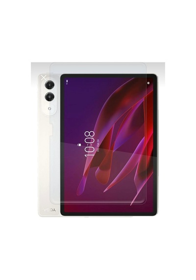 Yoga Tab 11.1 İnç Uyumlu 9h Şeffaf Darbe Emici Kırılmaz Tablet Nano Ekran Koruyucu Beyaz