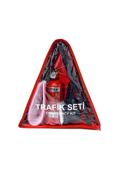 Üçgen Trafik Ve İlk Yardım Seti Karayollarına Uygun Trafik Seti