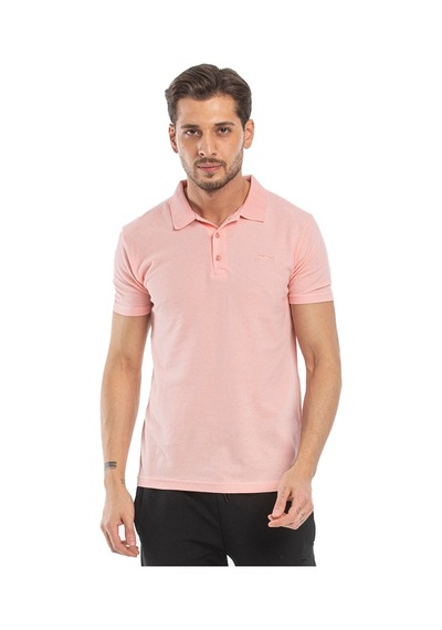 Slazenger SOHO I Erkek Polo Yaka Pudra Tişört