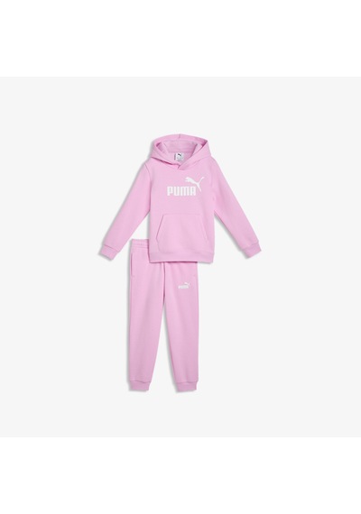 Puma Essential No.1 Logo Çocuk Pembe Eşofman Takımı 685238 Çok Renkli