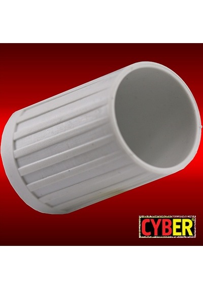 Çap 25 Plastik Dış Tapa Uzun Tip-Beyaz