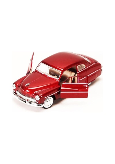 Motomax Kırmızı 1949 Mercury Coupe 1/24 Die Cast Model Araç
