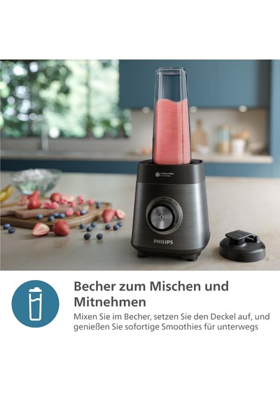 Philips 5000 Serisi Blender, Karıştır Ve Kullan Kabı Dahil - 1200 W. 2l Maksimum Kapasite. Problend Plus Teknolojisi. Bulaşık Makinesinde Yıkanabilir. Otomatik Temizleme. Siyah Hr3041/00 Philips 5000 Serisi Blender, Karıştır Ve Kullan Kabı Dahil - 1200 W. 2l Maksimum Kapasite. Problend Plus Teknolojisi. Bulaşık Makinesinde Yıkanabilir. Otomatik Temizleme. Siyah Hr3041/00