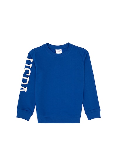 U.S. Polo Assn. Erkek Çocuk Mavi Basic Bisiklet Yaka Sweatshirt 50313831-VR212 U.S. Polo Assn. Erkek Çocuk Mavi Basic Bisiklet Yaka Sweatshirt 50313831-VR212