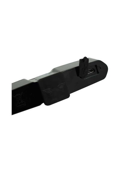Forte Gt Bisiklet Usb Şarjlı Led Kırmızı Beyaz Xbyc 6017 Siyah
