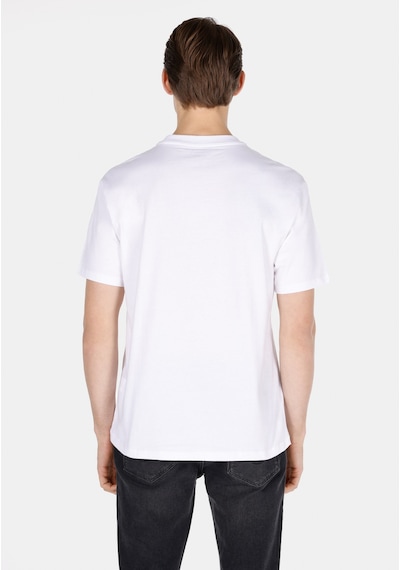 Colin's Colins Comfort Fit Yuvarlak Yaka Düz Erkek Beyaz Kısa Kol Tişört Cl1073786 Q1.v1 Wht Beyaz