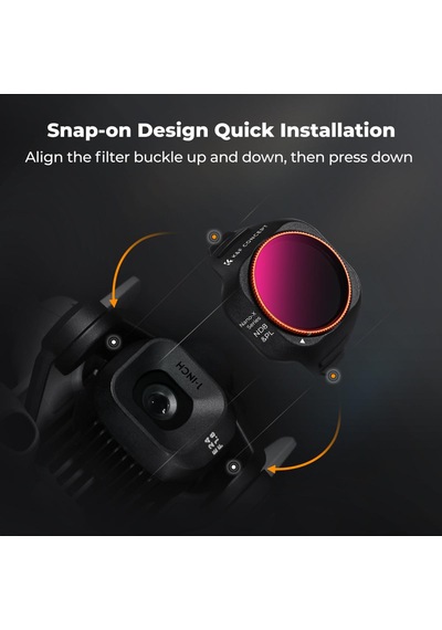 K&f Concept Djı Mini 5 Pro Uyumlu 6 Lı Filtre Seti / Cpl Nd4&pl Nd8&pl Nd16&pl Nd32&pl Nd64&pl