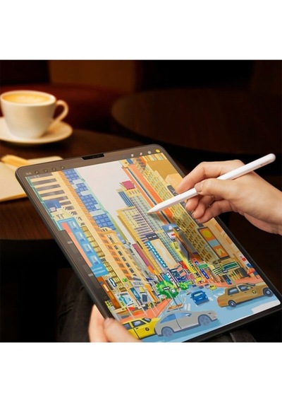 Apple Uyumlu iPad 9. Nesil Ve 8. Nesil 10.2" Inc Paper Like Mat Ekran Koruyucu