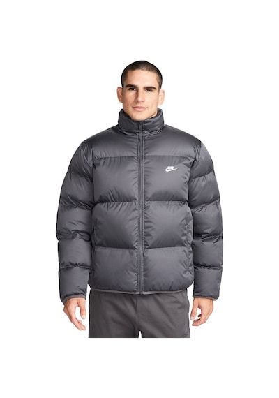 Nike Nıke Club Puffer Erkek Mont Fb7368-068 Gri