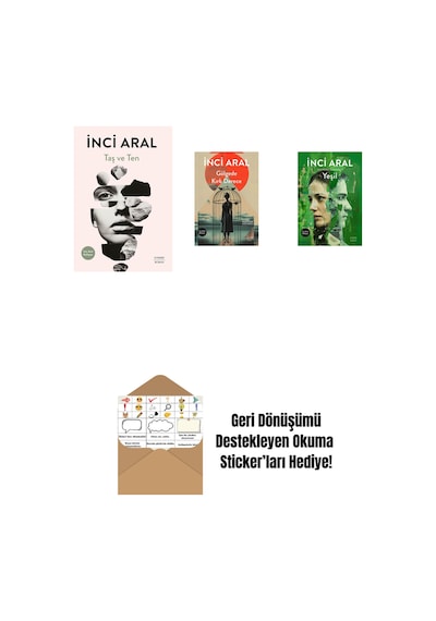 Taş Ve Ten + Gölgede Kırk Derece + Yeşil + Okuma Sticker'ları