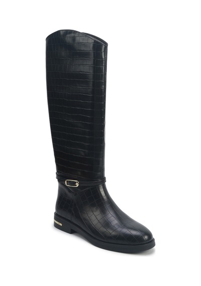 Nine West Nucıa2 5pr Siyah Kadın Düz Çizme 000000000102012417 Siyah