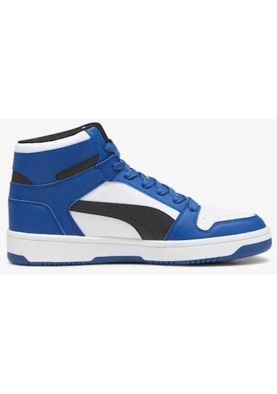 Puma Rebound Layup Ayakkabı 369573 36 Beyaz - Mavi