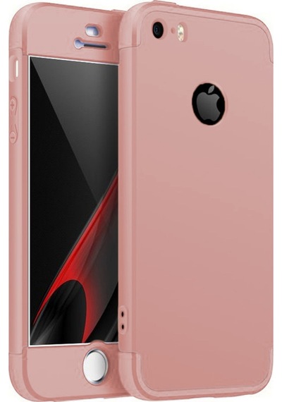 Apple Uyumlu iPhone 5 5S Kilif 3 Parçali 360 Tam Korumali Gkk Kapak 392957653