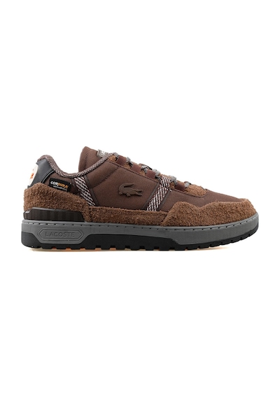 Lacoste Mens T-clip Winter Cordura 224 1 Sma Sneaker Günlük Spor Ayakkabı Kahverengi