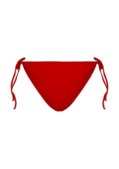 Endeep Beria Kadın Çapraz Bağlama Detaylı Üçgen Ipli Kırmızı Bikini Takı Kırmızı
