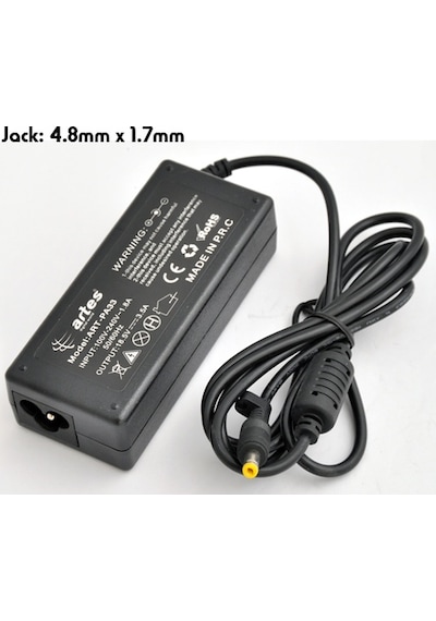 HP Uyumlu 18.5V-3.5A 4.8Mmx1.7Mm 65W Artes Adaptör Sari Uç